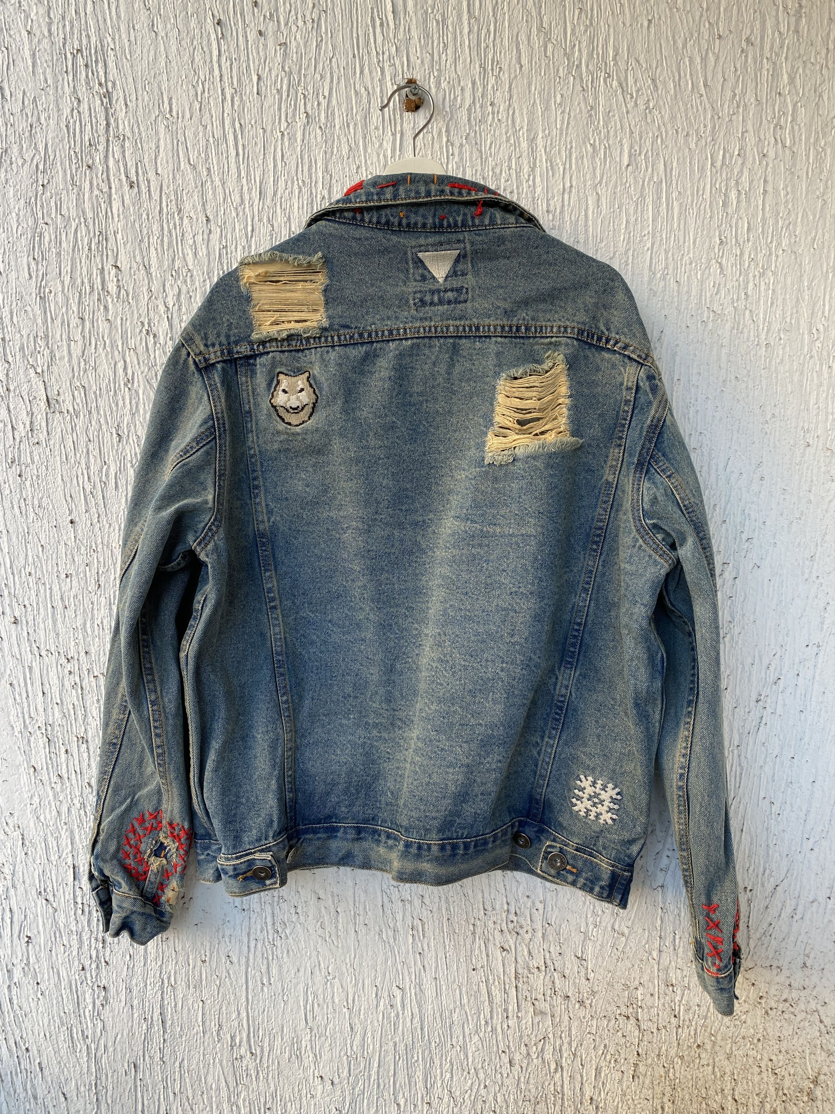 C2H4 destroyed patch jacket Size US M / EU 48-50 / 2 - 5 Thumbnail