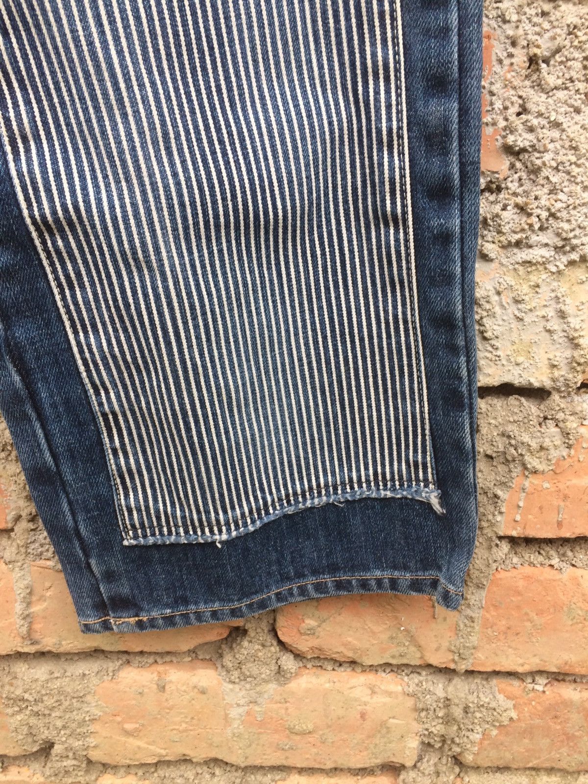 Japanese Brand Japanese Brand Ozoki etienne Stripes Design Pant Size US 30 / EU 46 - 6 Thumbnail