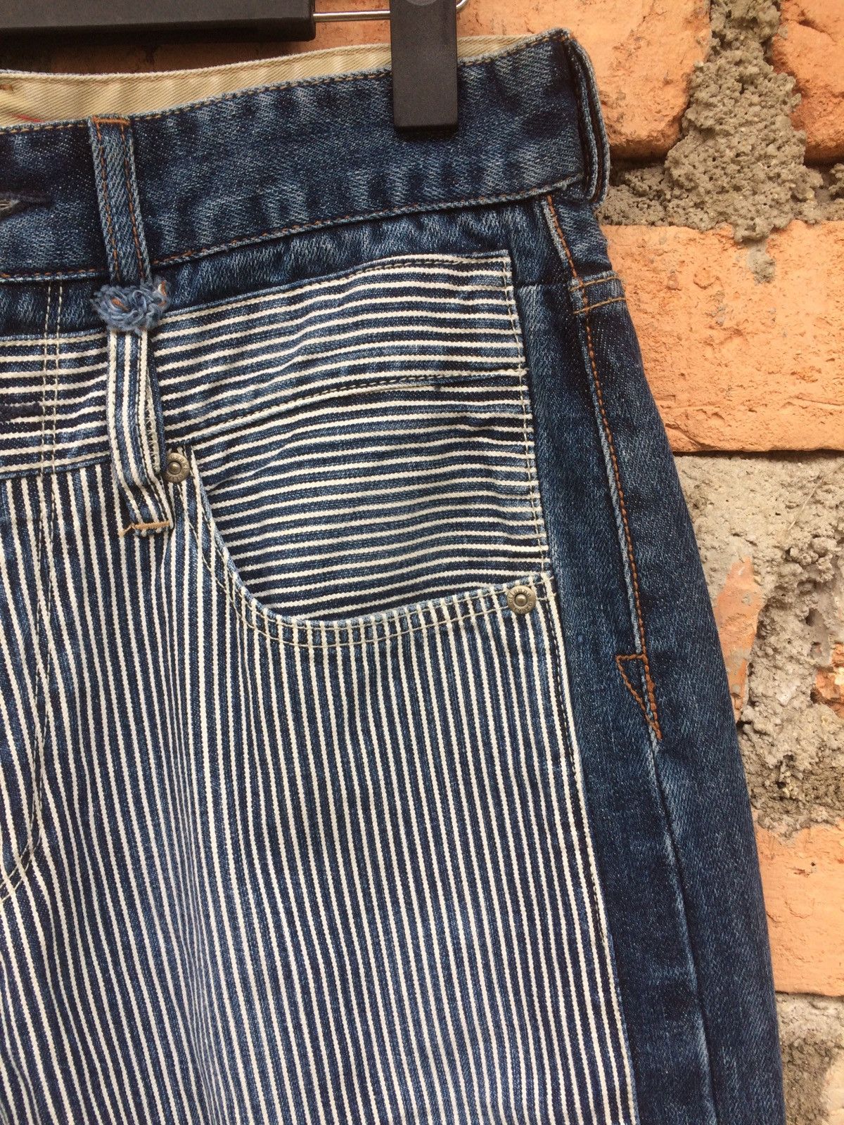 Japanese Brand Japanese Brand Ozoki etienne Stripes Design Pant Size US 30 / EU 46 - 3 Thumbnail