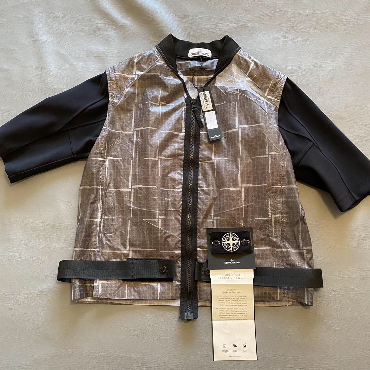 Stone island paper jacket shop