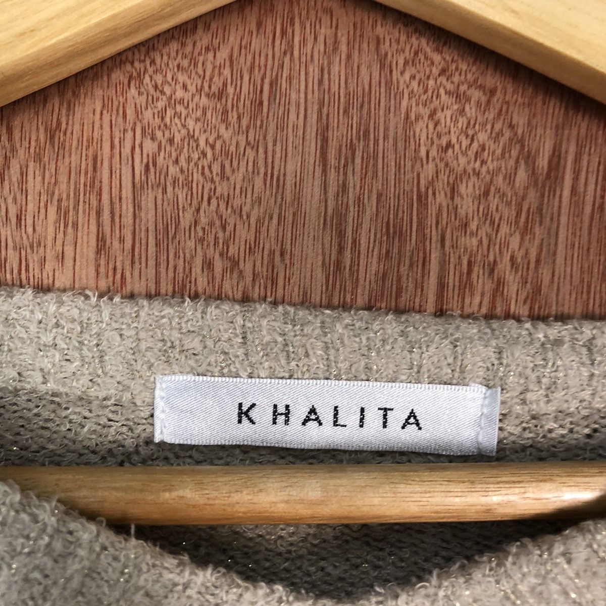 Japanese Brand Khalita Stripe fleece Shag Shaggy Fur Mohair Knitwear #6723 Size L / US 10 / IT 46 - 6 Thumbnail