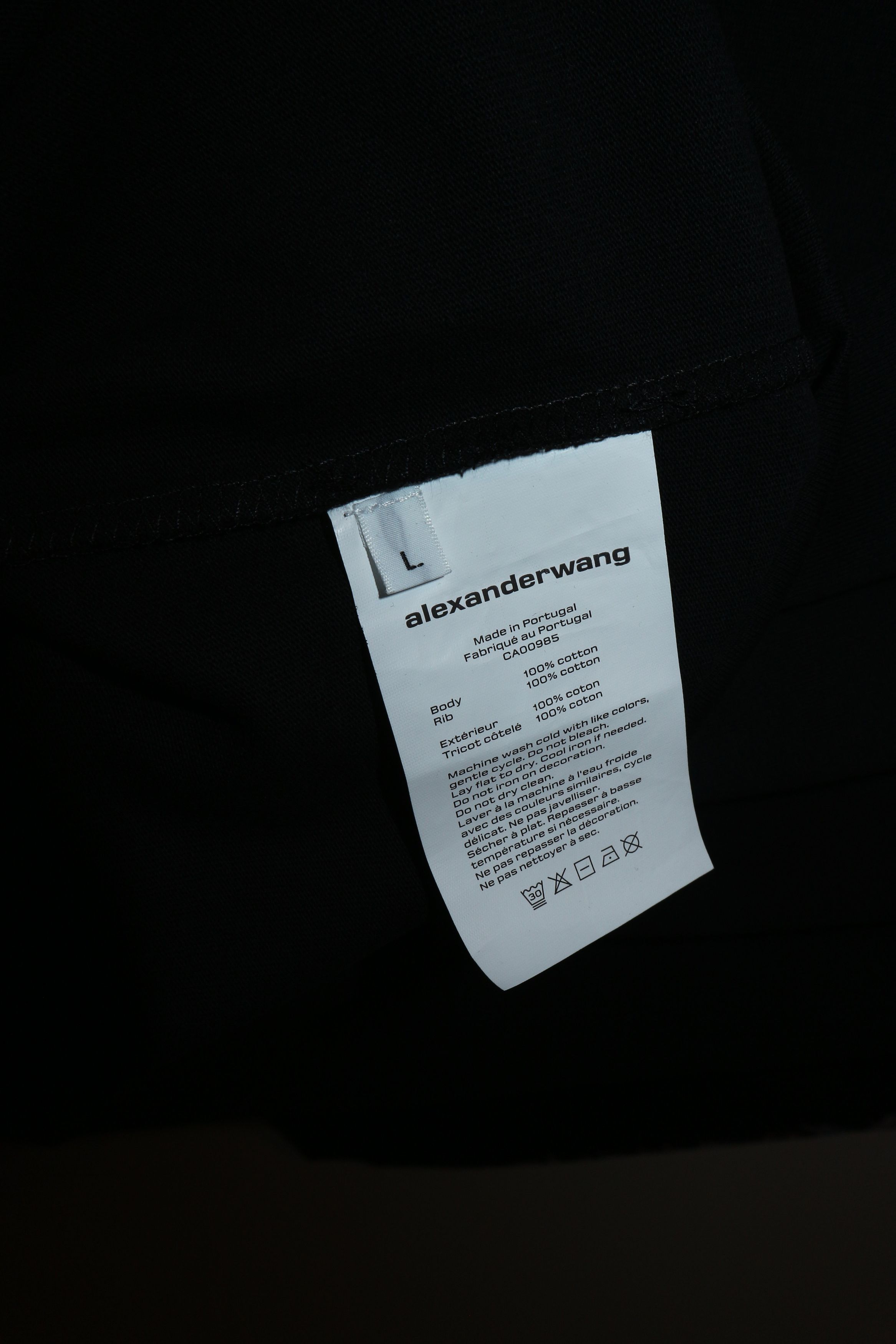 Alexander Wang Logo print tshirt Size US L / EU 52-54 / 3 - 11 Thumbnail