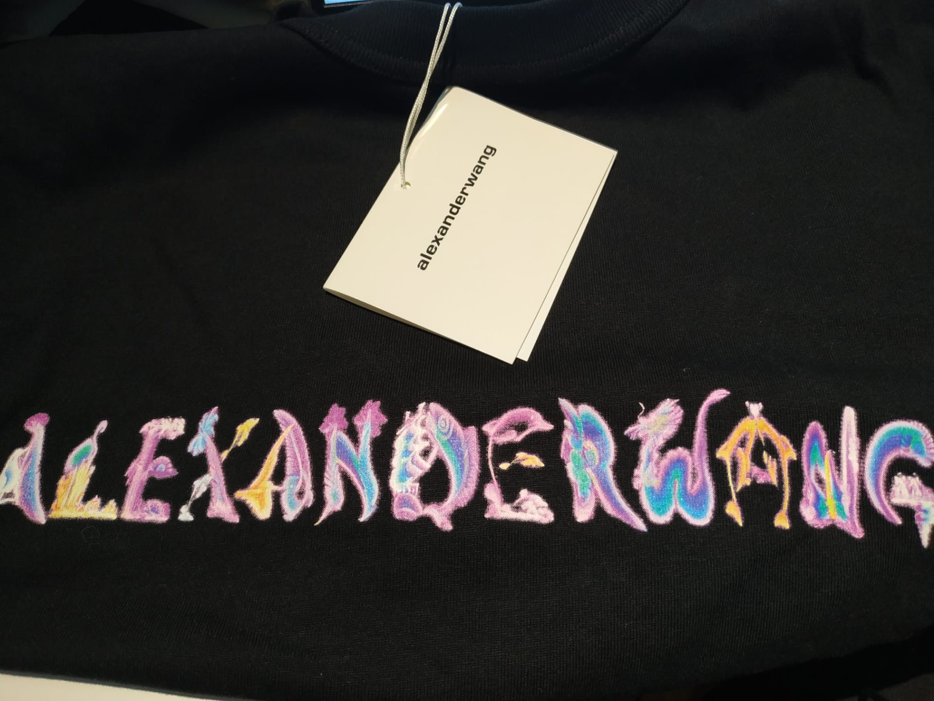 Alexander Wang Oversized logo print t-shirt Size US XXS / EU 40 - 4 Thumbnail
