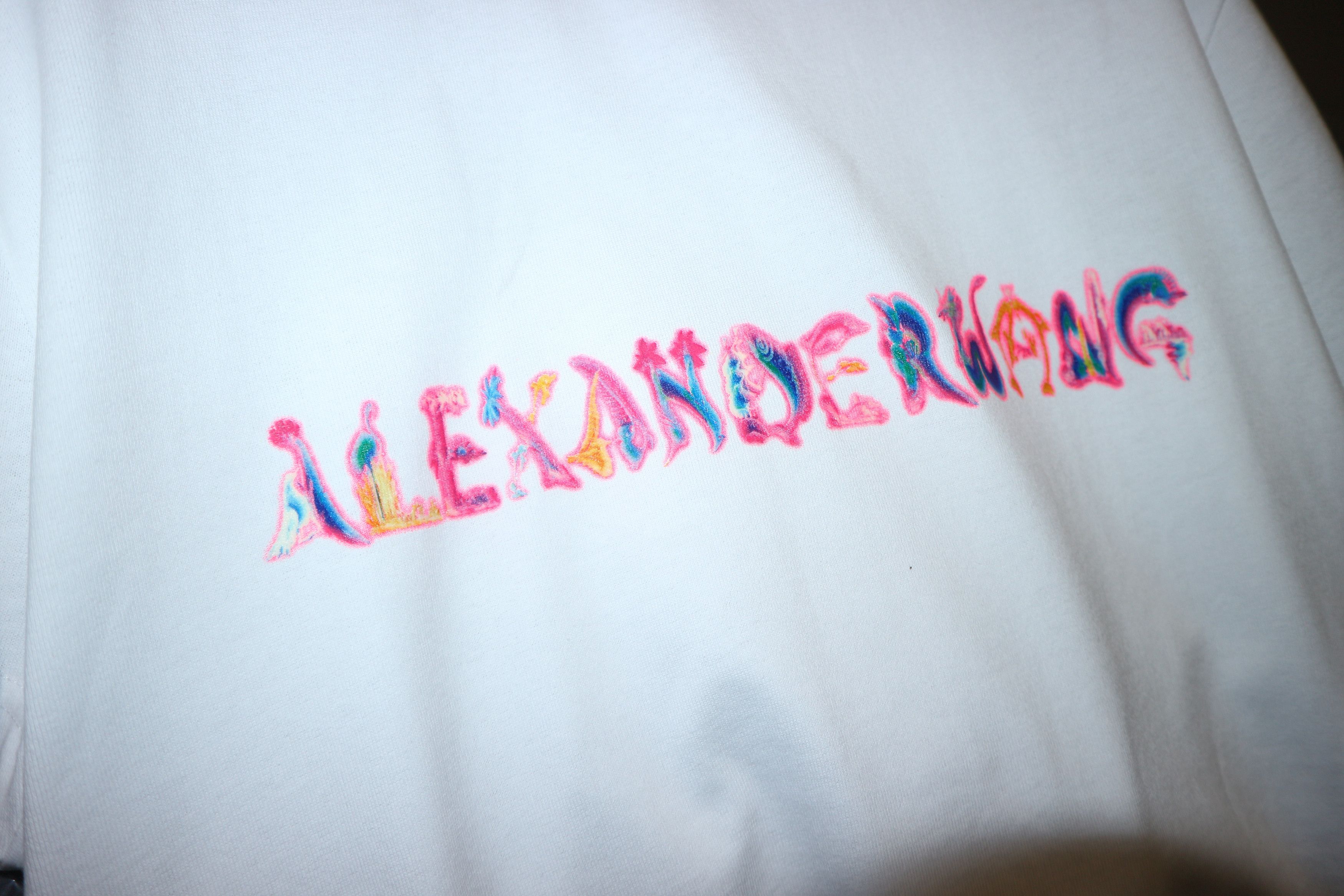 Alexander Wang Oversized logo print t-sirt Size US XS / EU 42 / 0 - 8 Thumbnail
