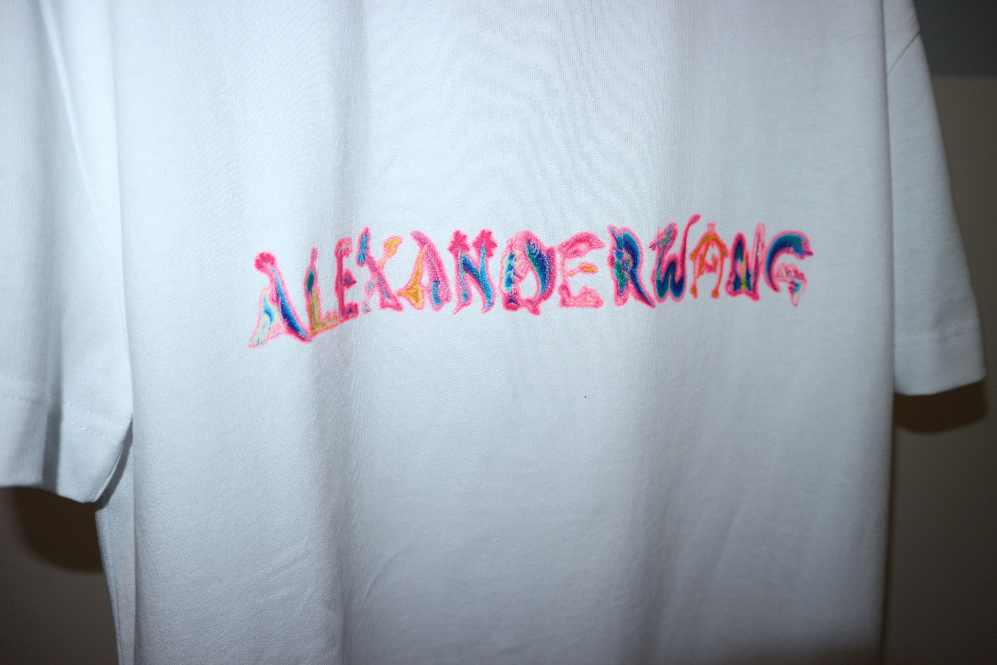 Alexander Wang Oversized logo print t-sirt Size US XS / EU 42 / 0 - 4 Thumbnail