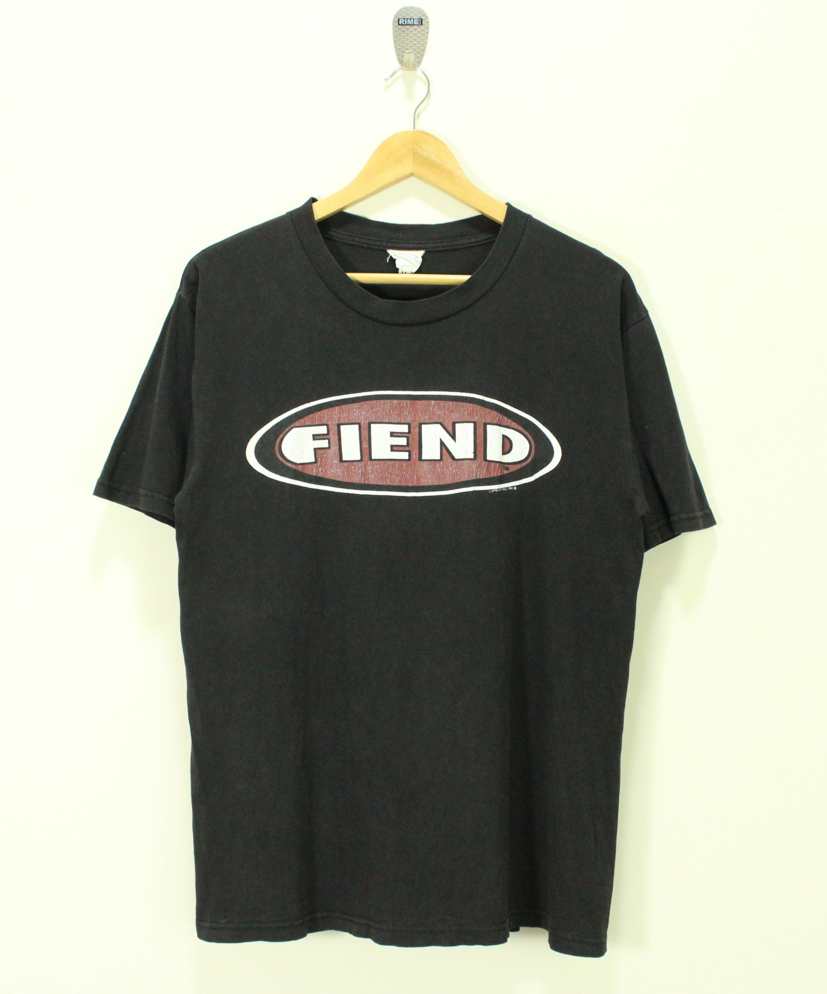 Vintage 90s FIEND T Shirt Skate Streetwear Stussy Powell