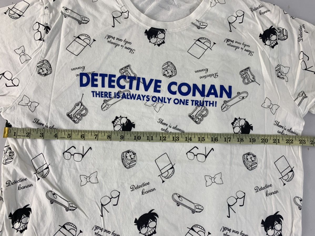 Anime Japanese Anima Detective Conan Manga Detective Animation Tee Size US XL / EU 56 / 4 - 6 Thumbnail