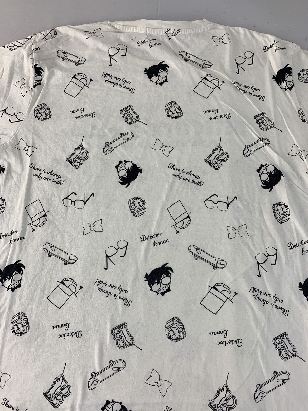 Anime Japanese Anima Detective Conan Manga Detective Animation Tee Size US XL / EU 56 / 4 - 5 Thumbnail