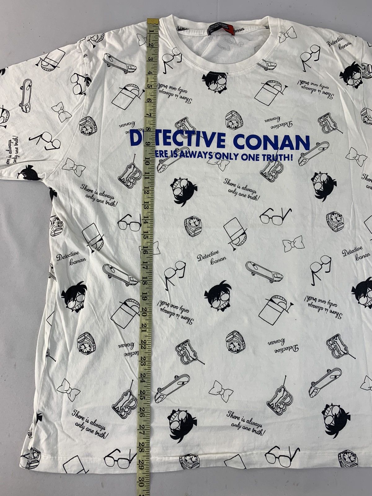 Anime Japanese Anima Detective Conan Manga Detective Animation Tee Size US XL / EU 56 / 4 - 7 Thumbnail