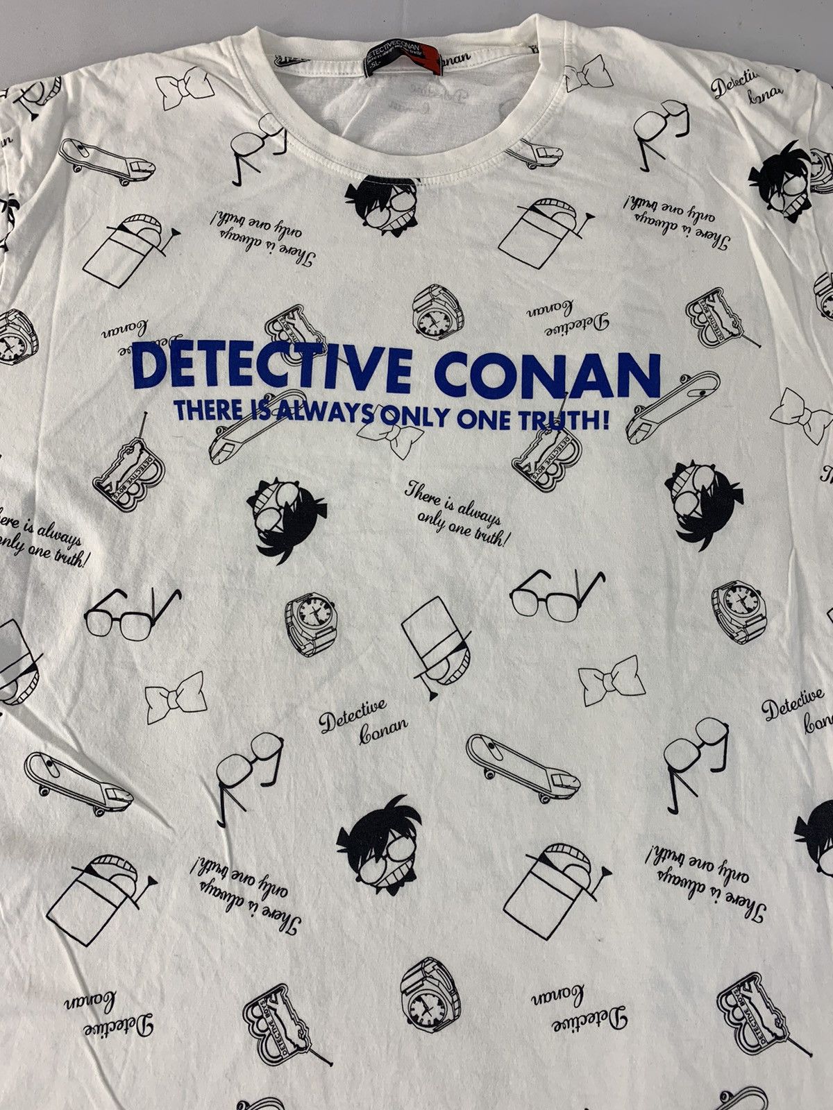 Anime Japanese Anima Detective Conan Manga Detective Animation Tee Size US XL / EU 56 / 4 - 3 Thumbnail