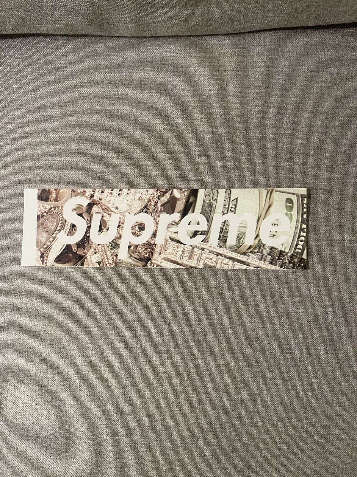 Supreme Supreme Bling Money Box Logo Sticker Size ONE SIZE - 1 Thumbnail