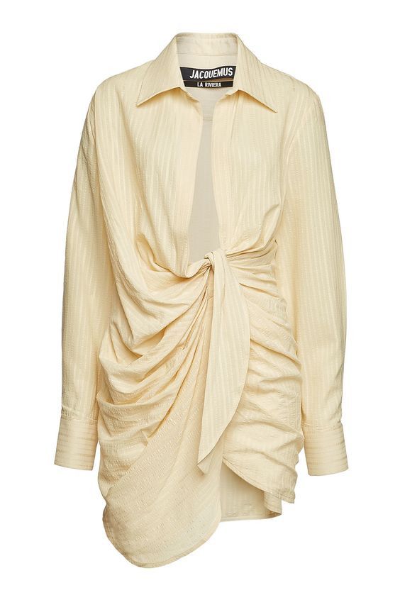 image of Jacquemus Bahia Dress in Beige, Women's (Size XS)