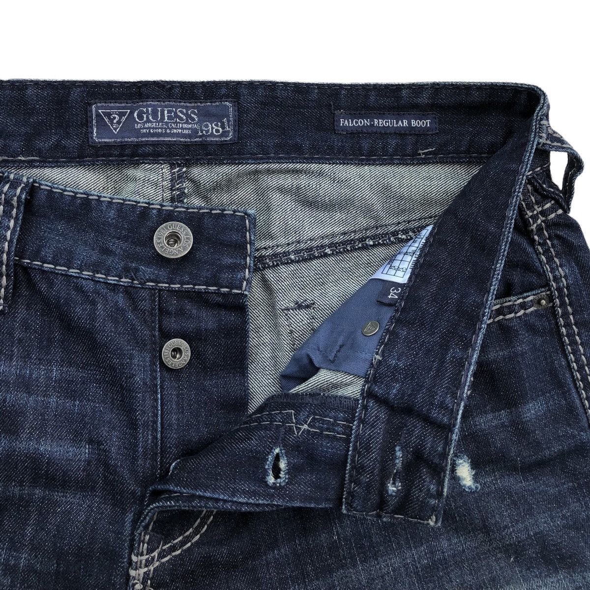 Guess 🔥Guess Falcon - Regular Boot Denim Pants Size US 34 / EU 50 - 6 Thumbnail