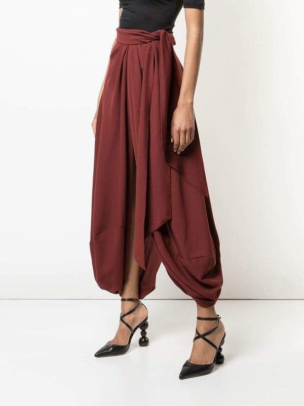image of Jacquemus Souela Beige Wool Skirt, Women's (Size 28)