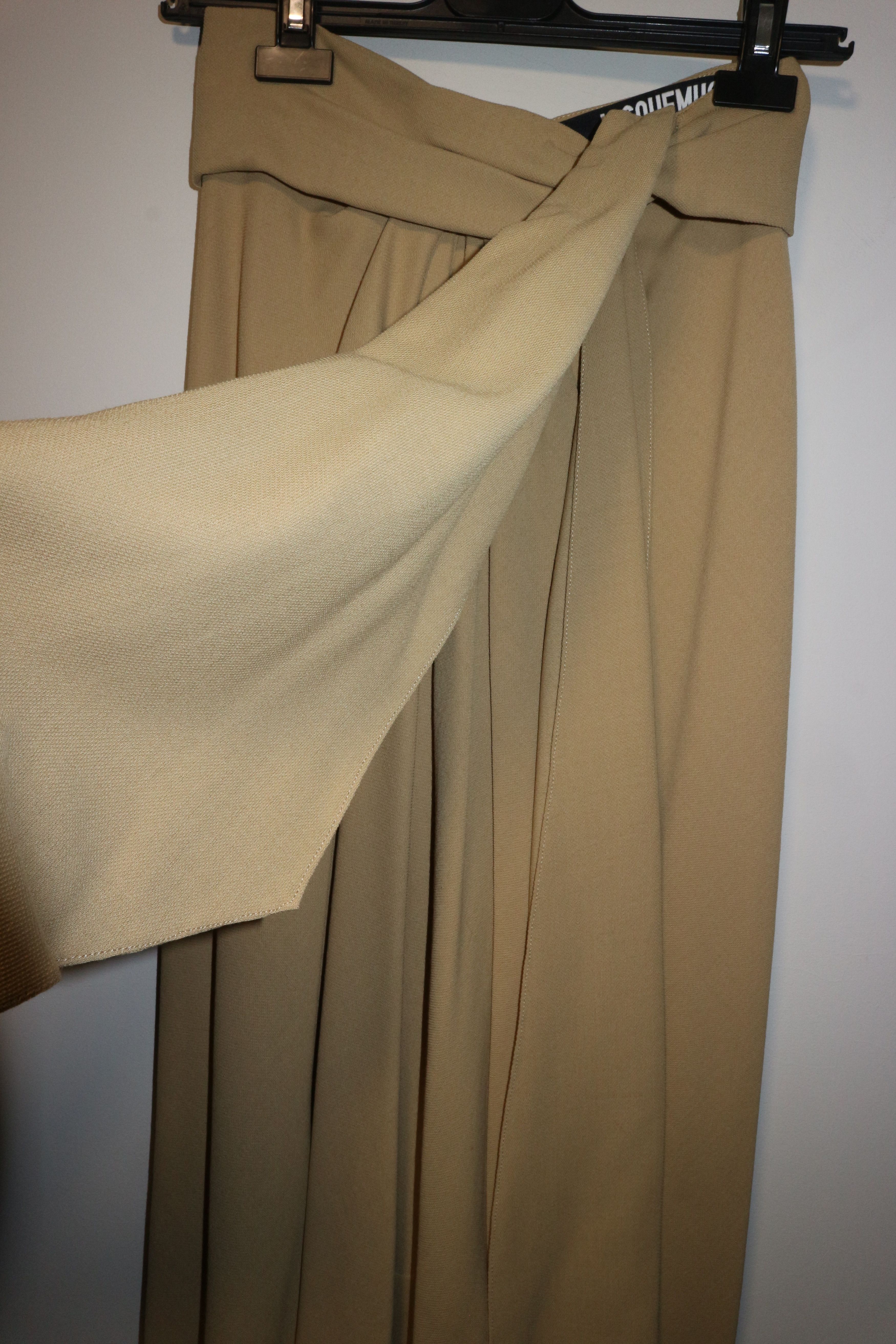 Jacquemus Souela Beige wool skirt Size 25" / US 0 / IT 36 - 6 Thumbnail