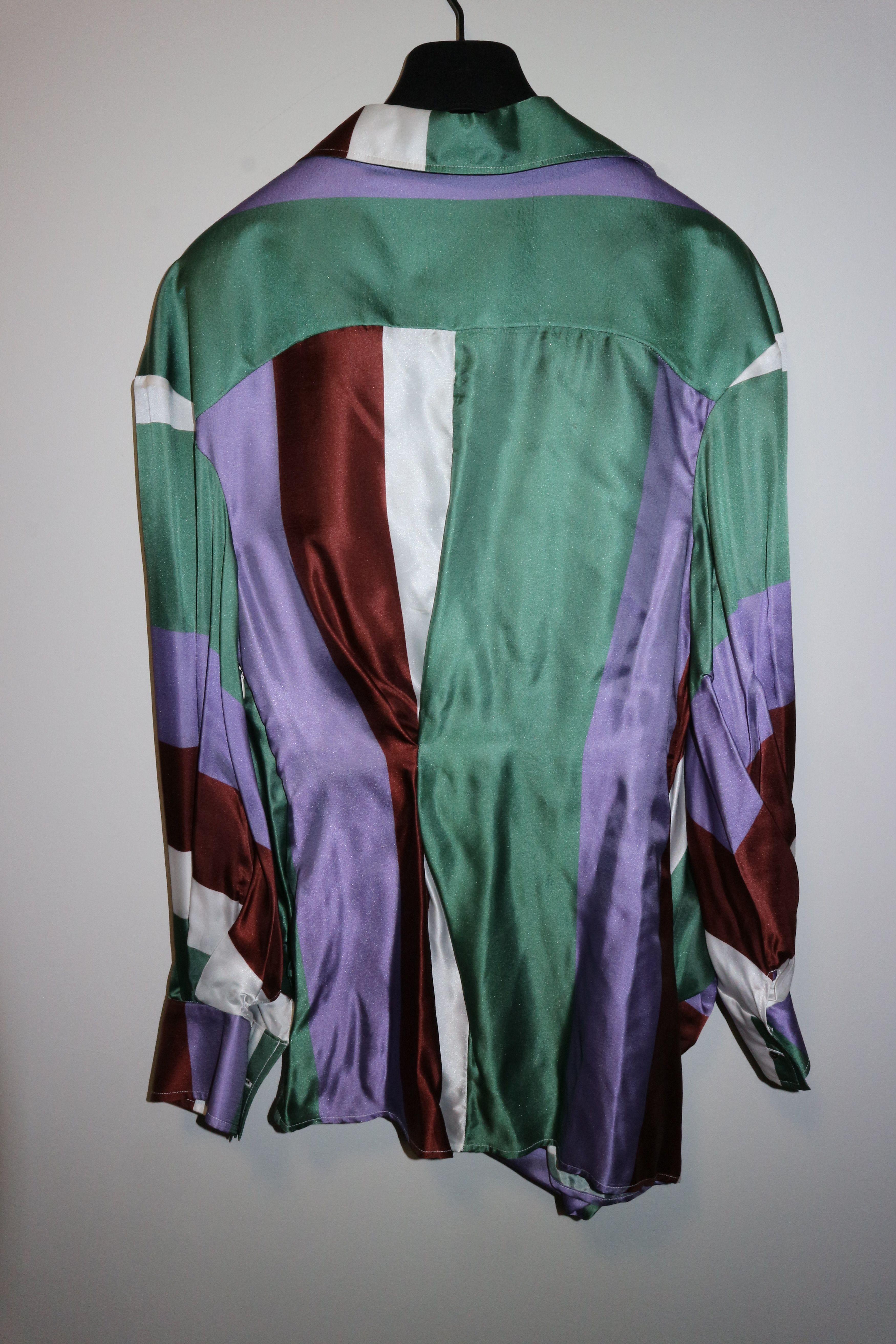 Jacquemus silk print shirt Size S / US 4 / IT 40 - 7 Thumbnail