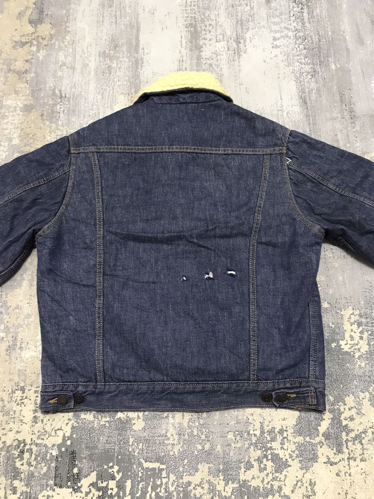 Vintage Vintage Roebucks Denim Sherpa Jacket Size US M / EU 48-50 / 2 - 7 Thumbnail