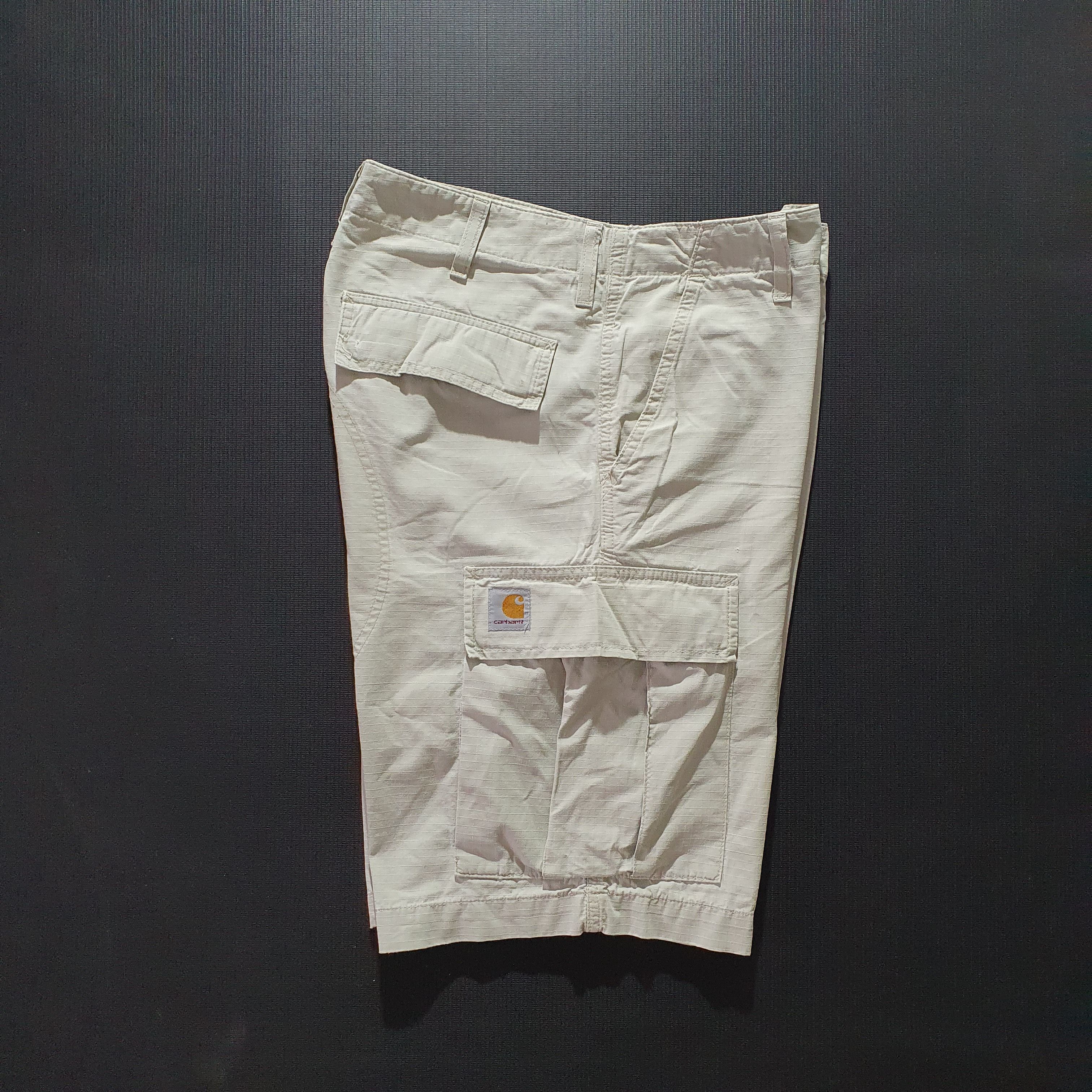 Carhartt × Carhartt Wip × Vintage Vintage Carhartt Bermuda Cargo Shorts Size US 32 / EU 48 - 14 Thumbnail