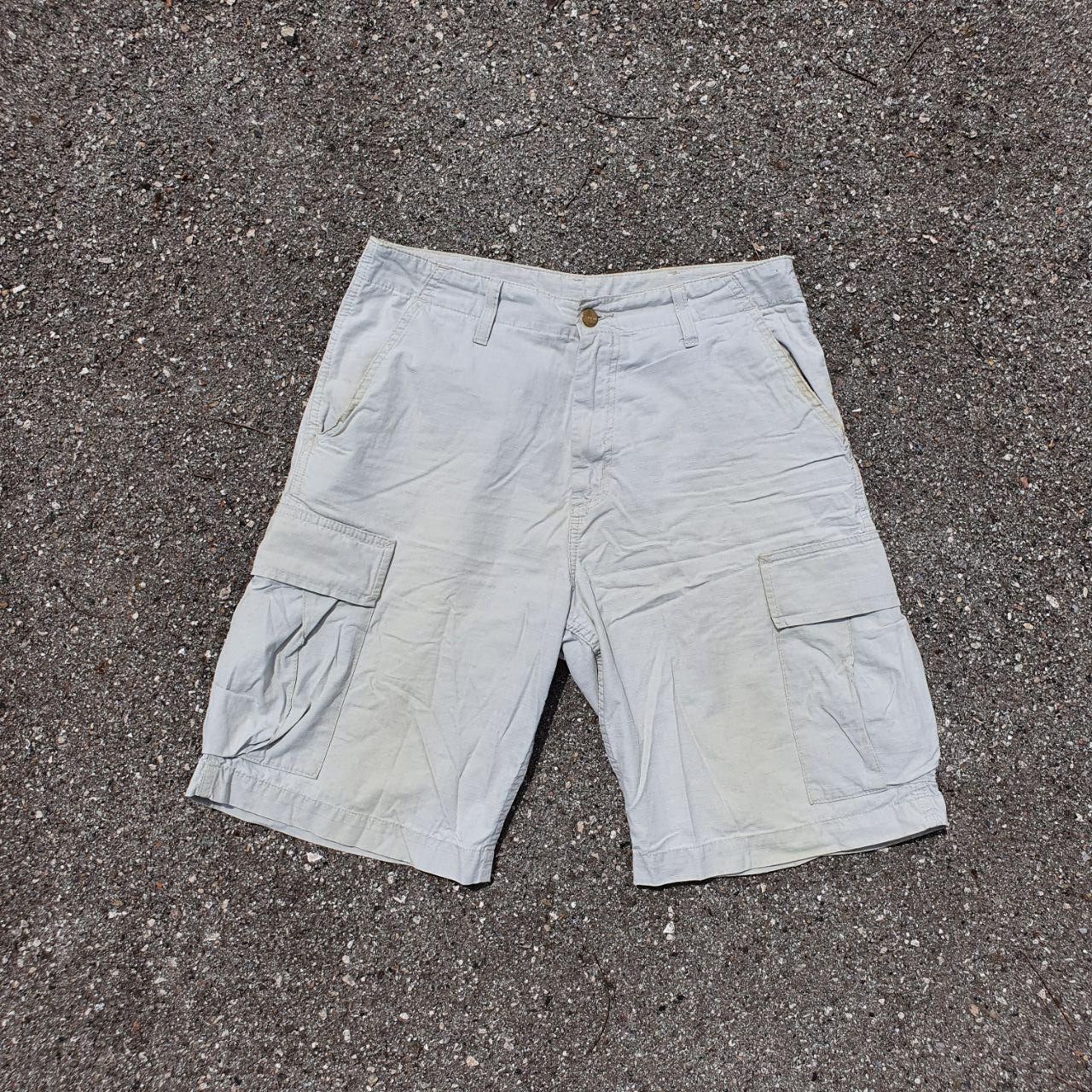 Carhartt × Carhartt Wip × Vintage Vintage Carhartt Bermuda Cargo Shorts Size US 32 / EU 48 - 5 Thumbnail