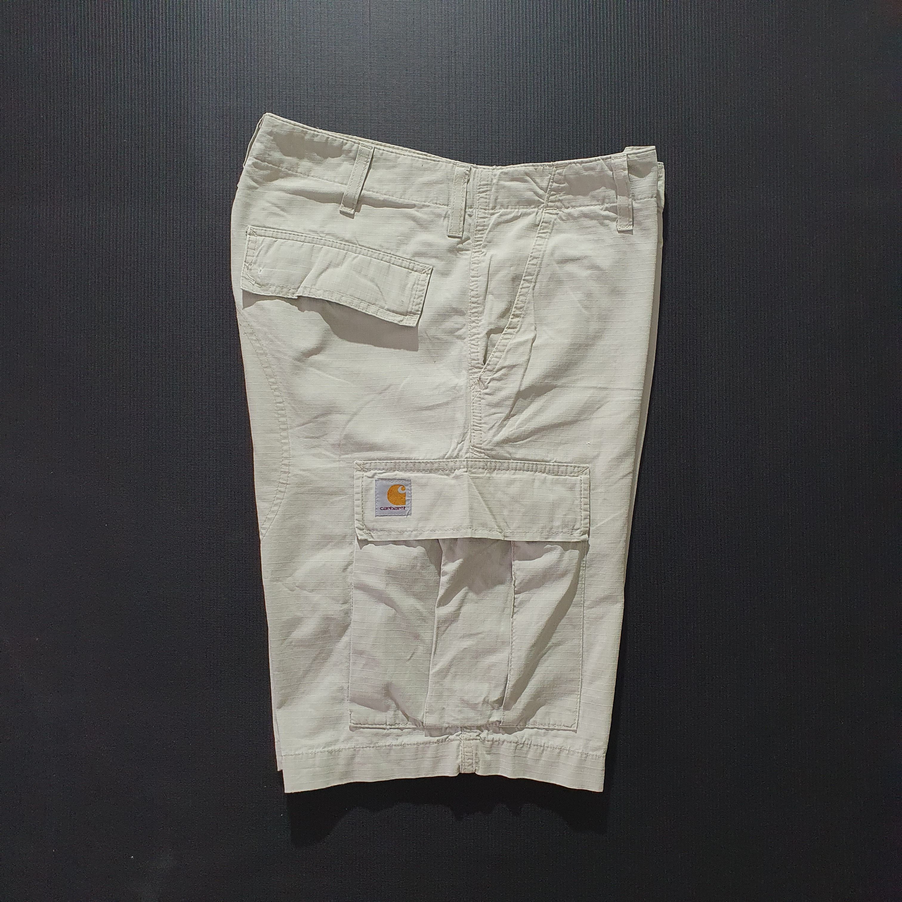 Carhartt × Carhartt Wip × Vintage Vintage Carhartt Bermuda Cargo Shorts Size US 32 / EU 48 - 8 Thumbnail