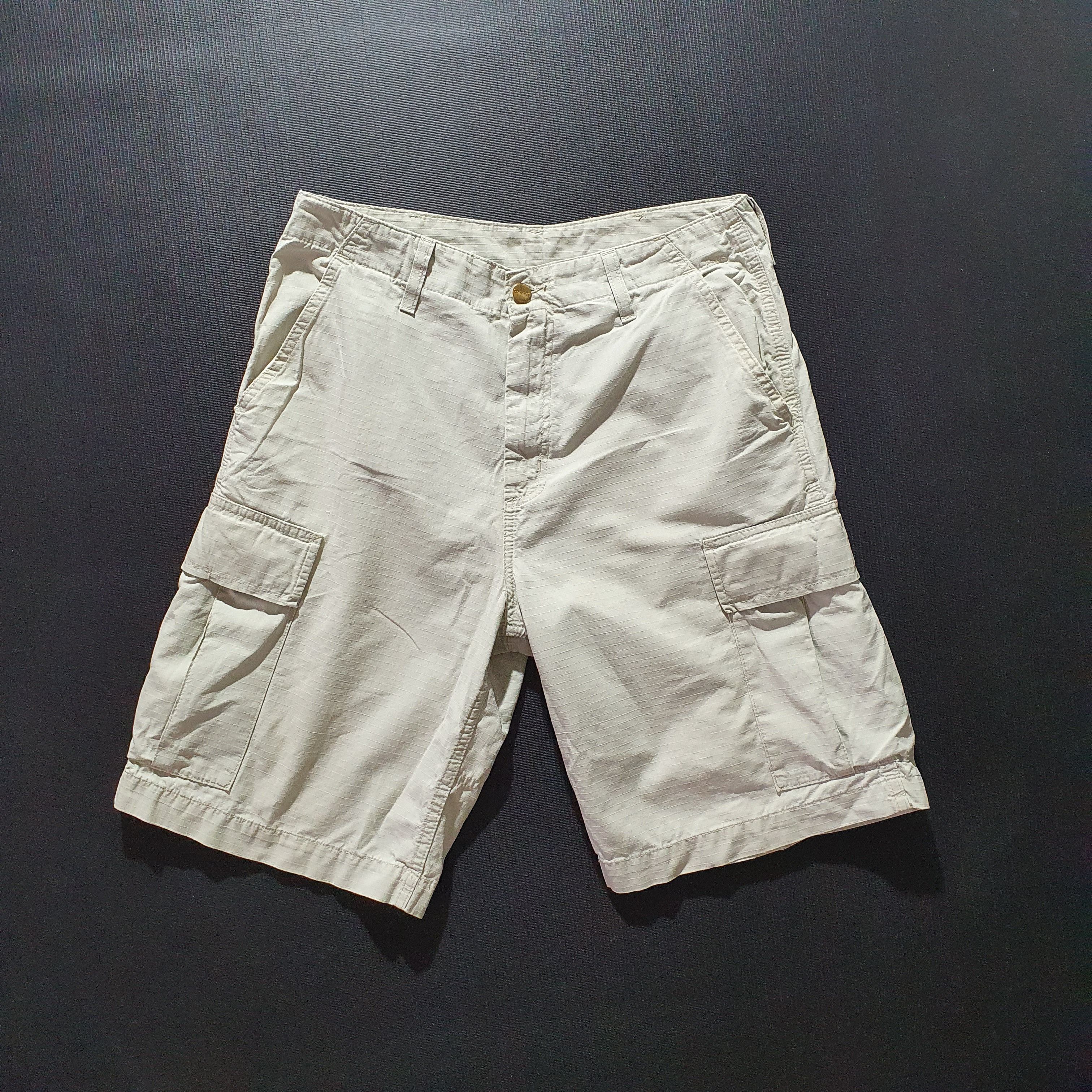 Carhartt × Carhartt Wip × Vintage Vintage Carhartt Bermuda Cargo Shorts Size US 32 / EU 48 - 15 Thumbnail