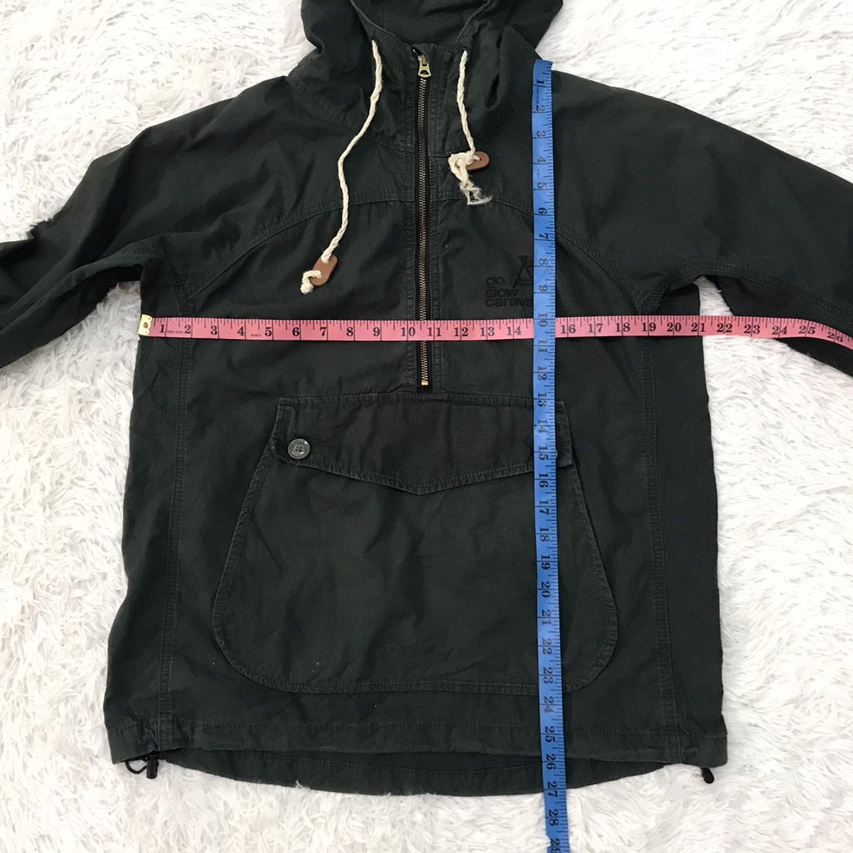 go slow caravan GSC Go Slow Caravan Half Zip Jacket Big Compartment Pocket Size US M / EU 48-50 / 2 - 17 Thumbnail