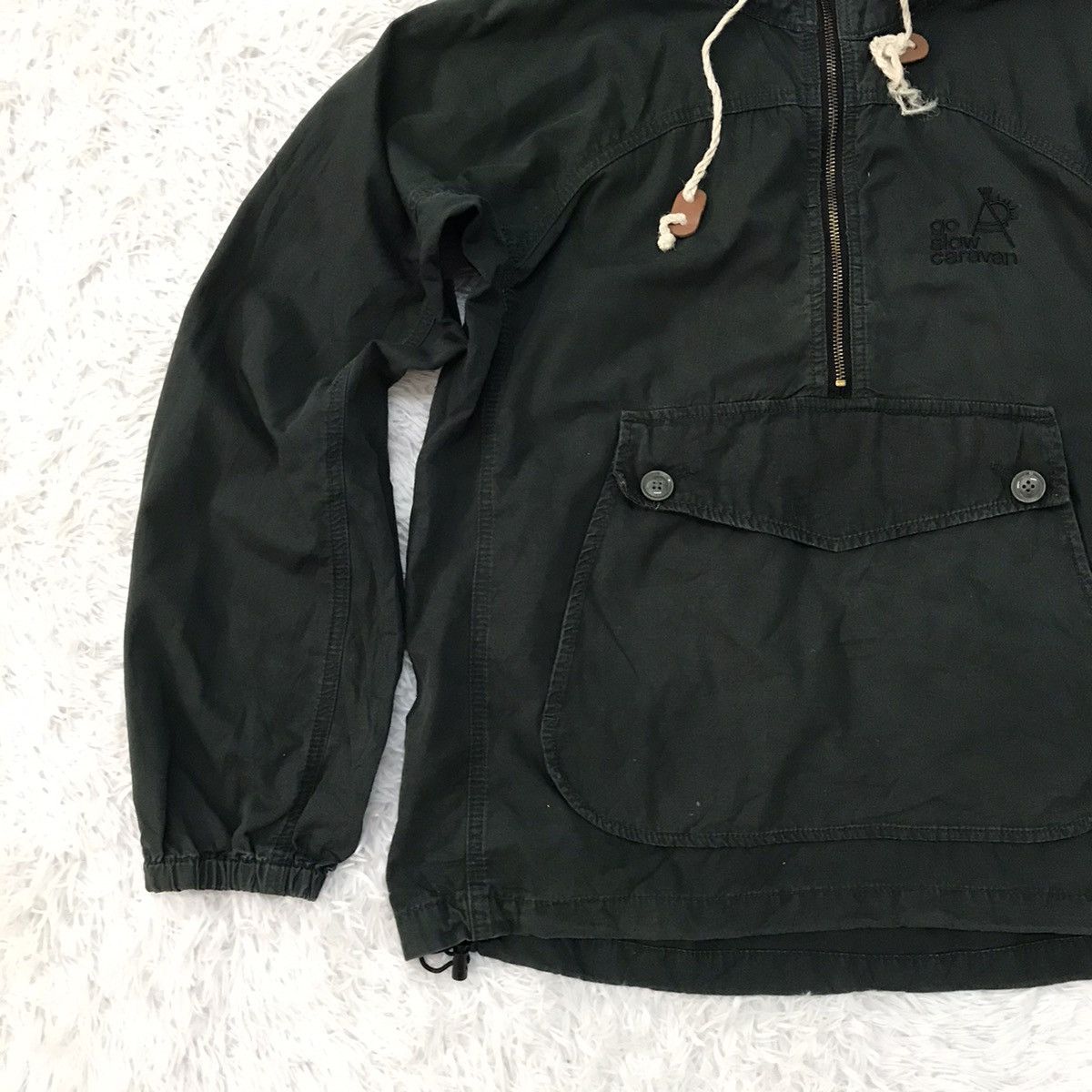 go slow caravan GSC Go Slow Caravan Half Zip Jacket Big Compartment Pocket Size US M / EU 48-50 / 2 - 5 Thumbnail