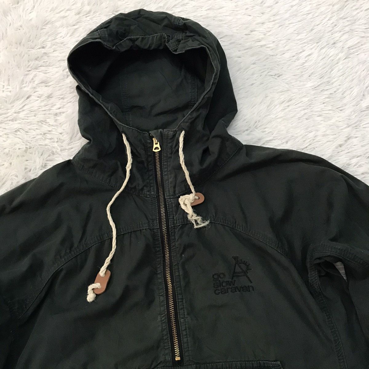 go slow caravan GSC Go Slow Caravan Half Zip Jacket Big Compartment Pocket Size US M / EU 48-50 / 2 - 7 Thumbnail