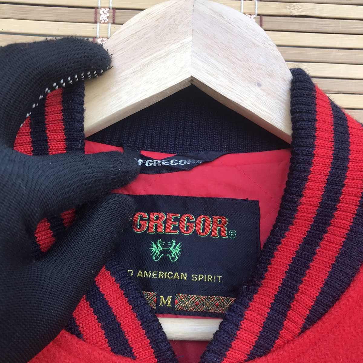 McGregor RARE🔥McGregor OFFICIAL JAPAN! Varsity wool vintage Size US M / EU 48-50 / 2 - 5 Thumbnail