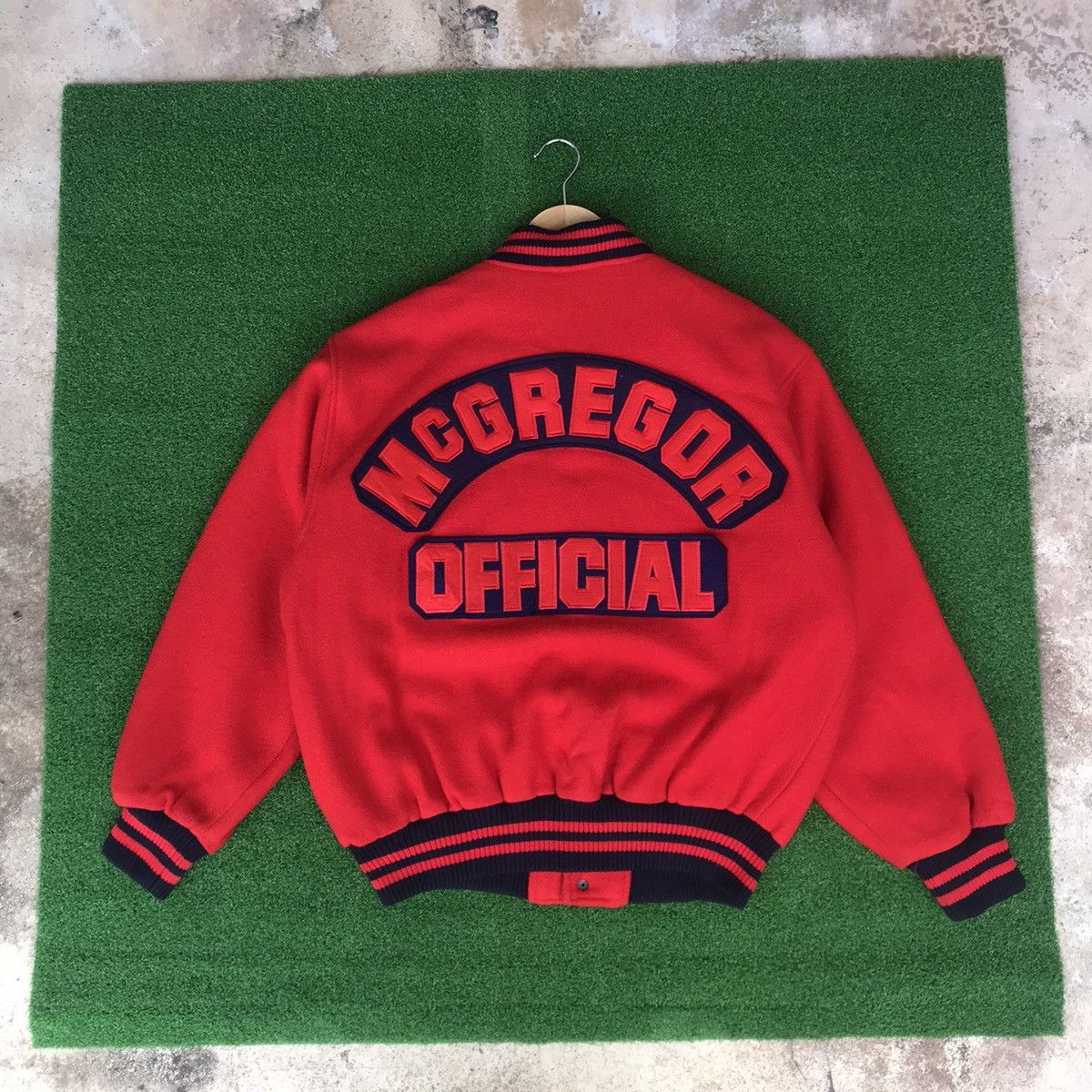 McGregor RARE🔥McGregor OFFICIAL JAPAN! Varsity wool vintage Size US M / EU 48-50 / 2 - 1 Thumbnail