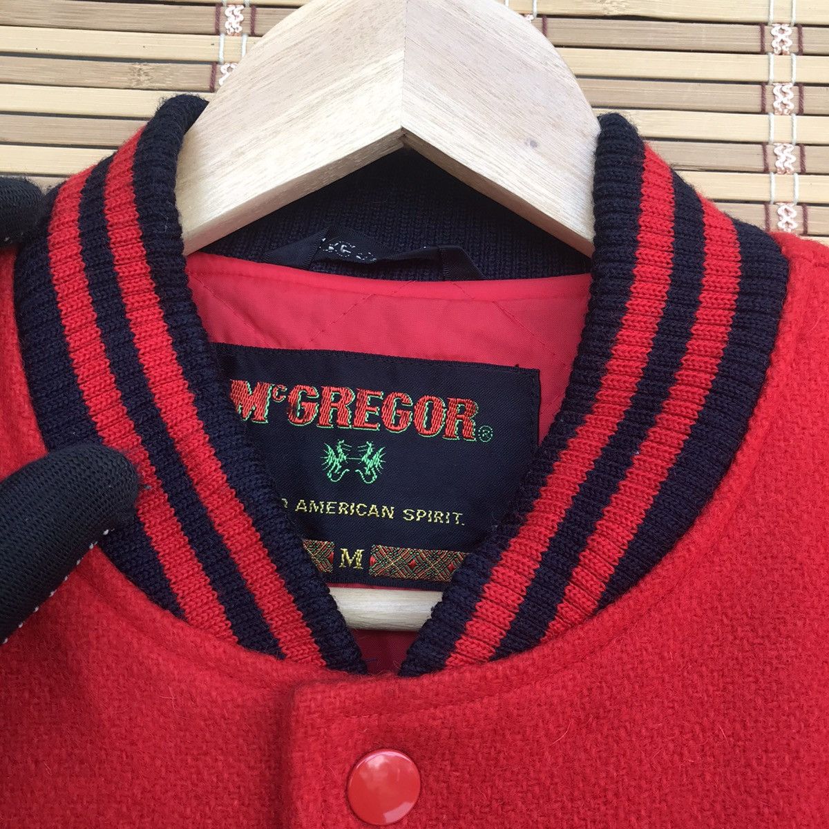 McGregor RARE🔥McGregor OFFICIAL JAPAN! Varsity wool vintage Size US M / EU 48-50 / 2 - 3 Thumbnail