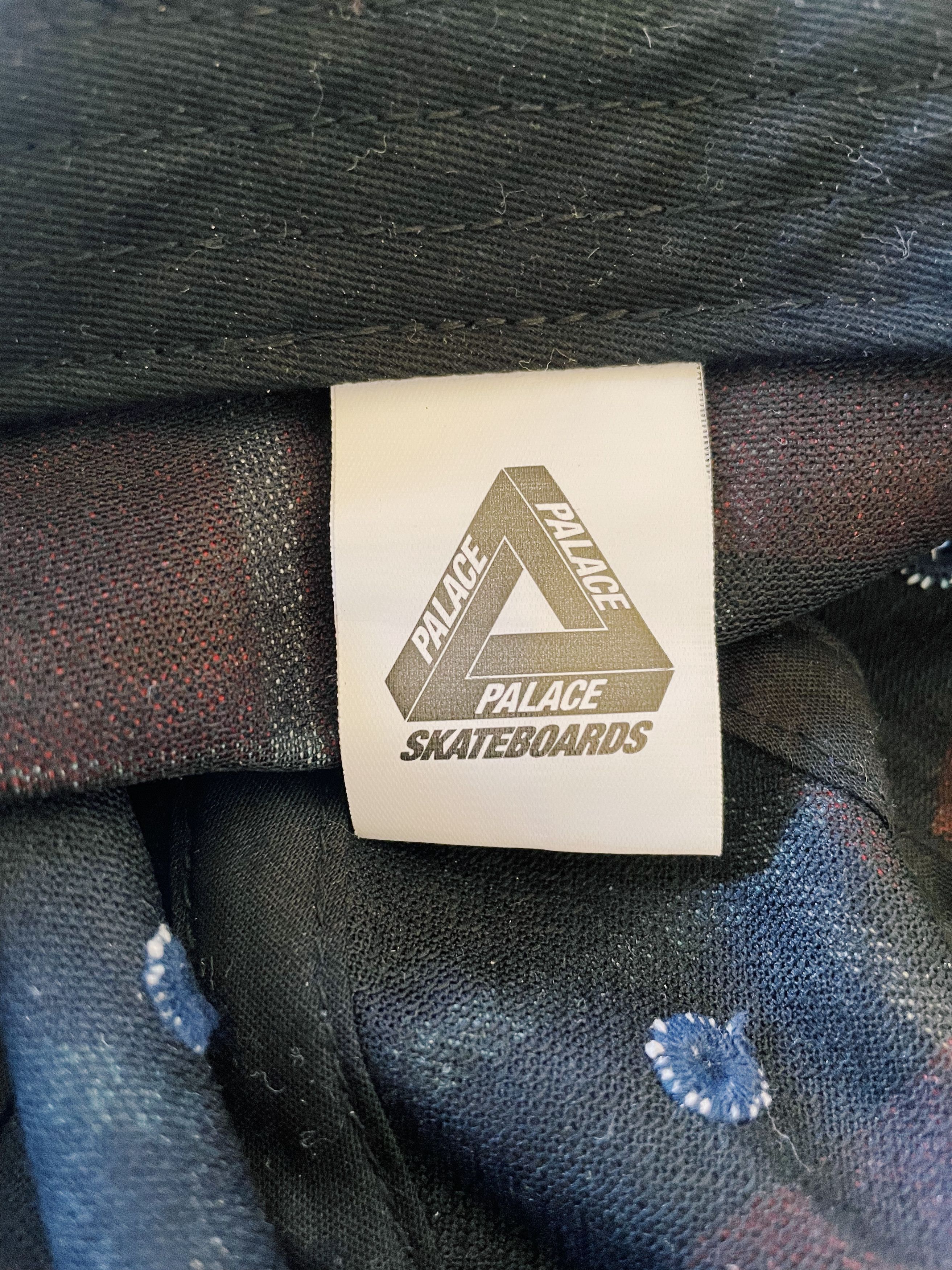 Palace Palace P 6-Panel Flannel Cap Red / Blue Size ONE SIZE - 5 Thumbnail
