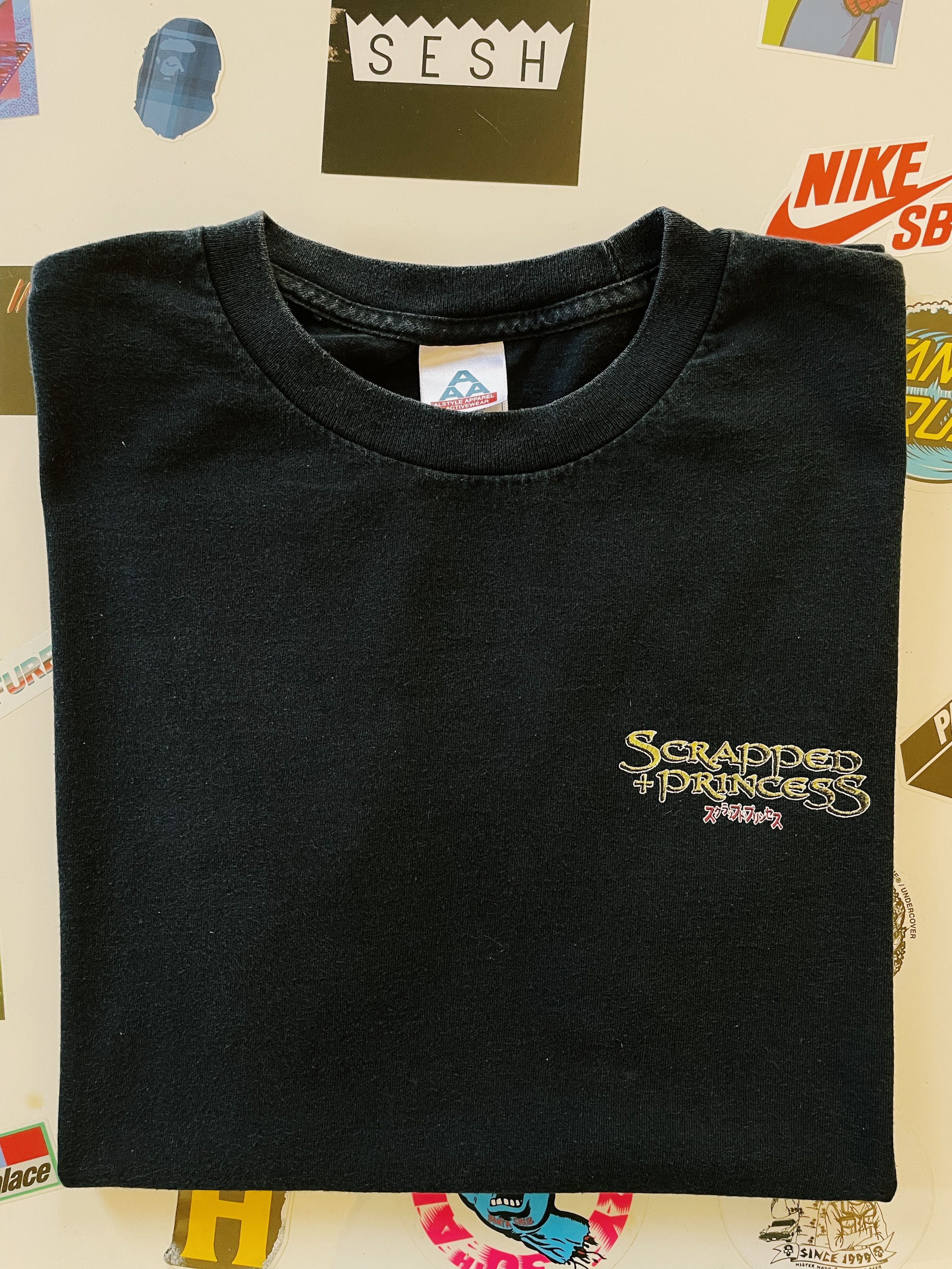 Anime × Japanese Brand × Vintage Vintage 2004 Scrapped Princess T-shirt Black Size US L / EU 52-54 / 3 - 7 Thumbnail