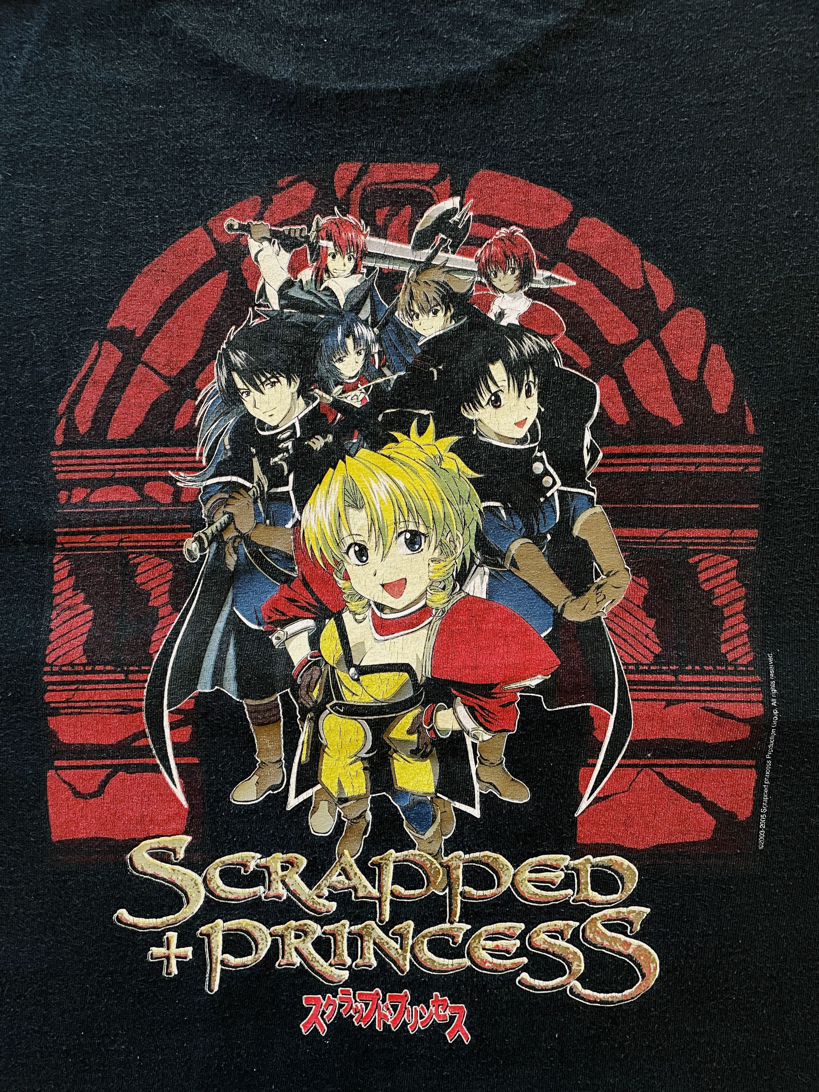 Anime × Japanese Brand × Vintage Vintage 2004 Scrapped Princess T-shirt Black Size US L / EU 52-54 / 3 - 3 Thumbnail