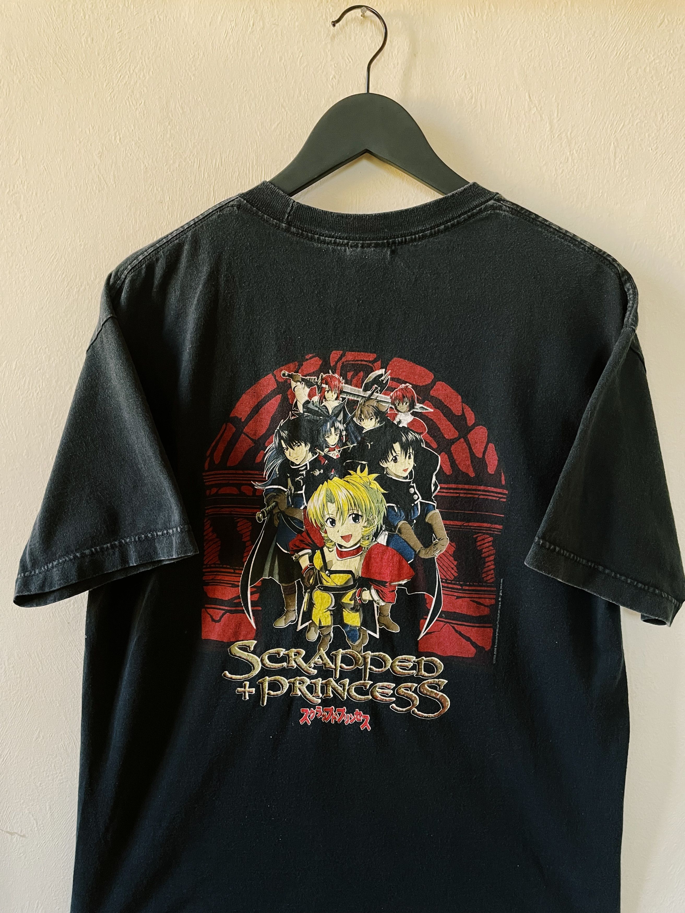 Anime × Japanese Brand × Vintage Vintage 2004 Scrapped Princess T-shirt Black Size US L / EU 52-54 / 3 - 1 Thumbnail