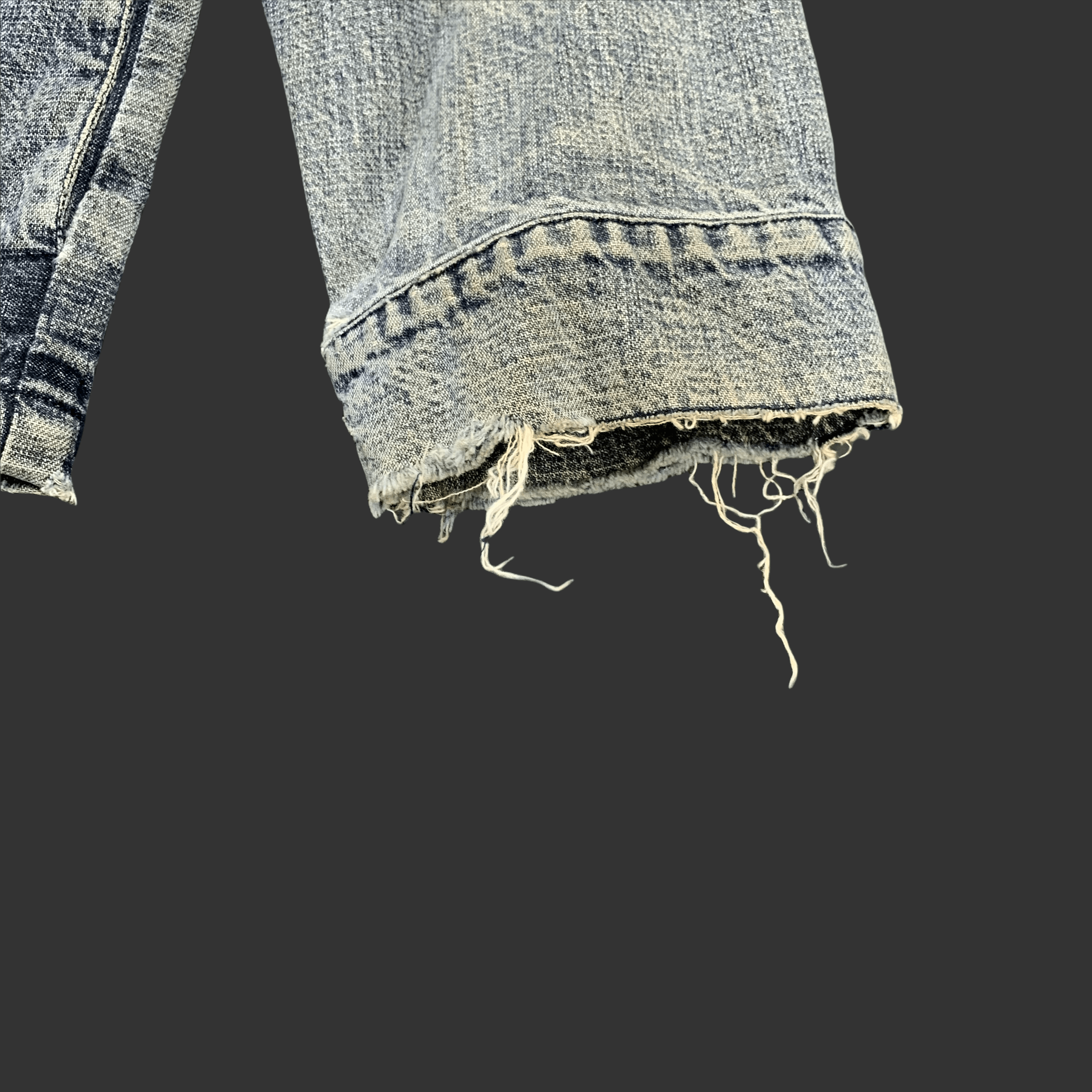 A.P.C. APC TRASHED DISTRESS WASHED DENIM JACKET #3222-62 Size US M / EU 48-50 / 2 - 7 Thumbnail