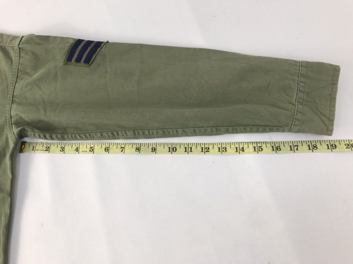 Vintage US Army Olive Green Khakis Button Up Shirt Sergeant Size US S / EU 44-46 / 1 - 13 Thumbnail