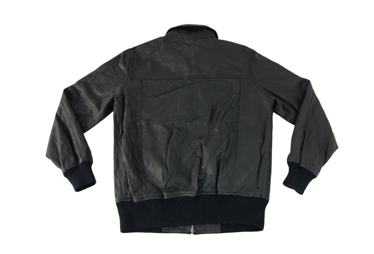 Genuine Leather Classic Leather Jacket Military Motorcycle Racing K2227j Size US S / EU 44-46 / 1 - 5 Thumbnail