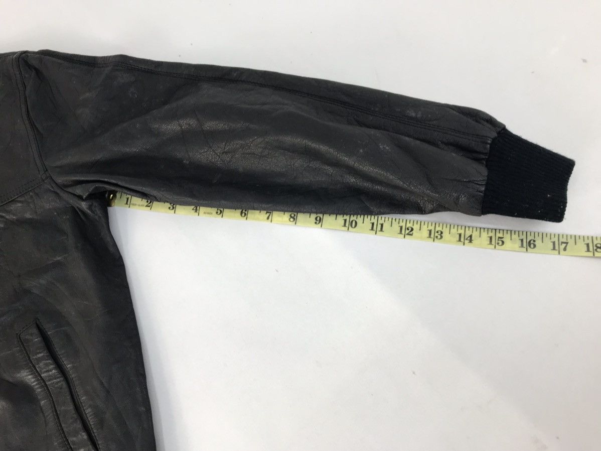 Genuine Leather Classic Leather Jacket Military Motorcycle Racing K2227j Size US S / EU 44-46 / 1 - 11 Thumbnail