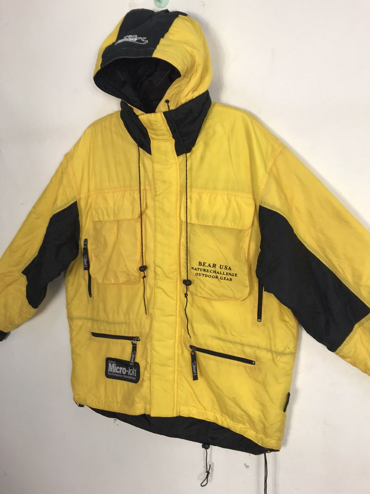 Golden Bear Vintage Golden Bear USA Dupont Micro-loft Bomber Jacket Size US M / EU 48-50 / 2 - 2 Thumbnail