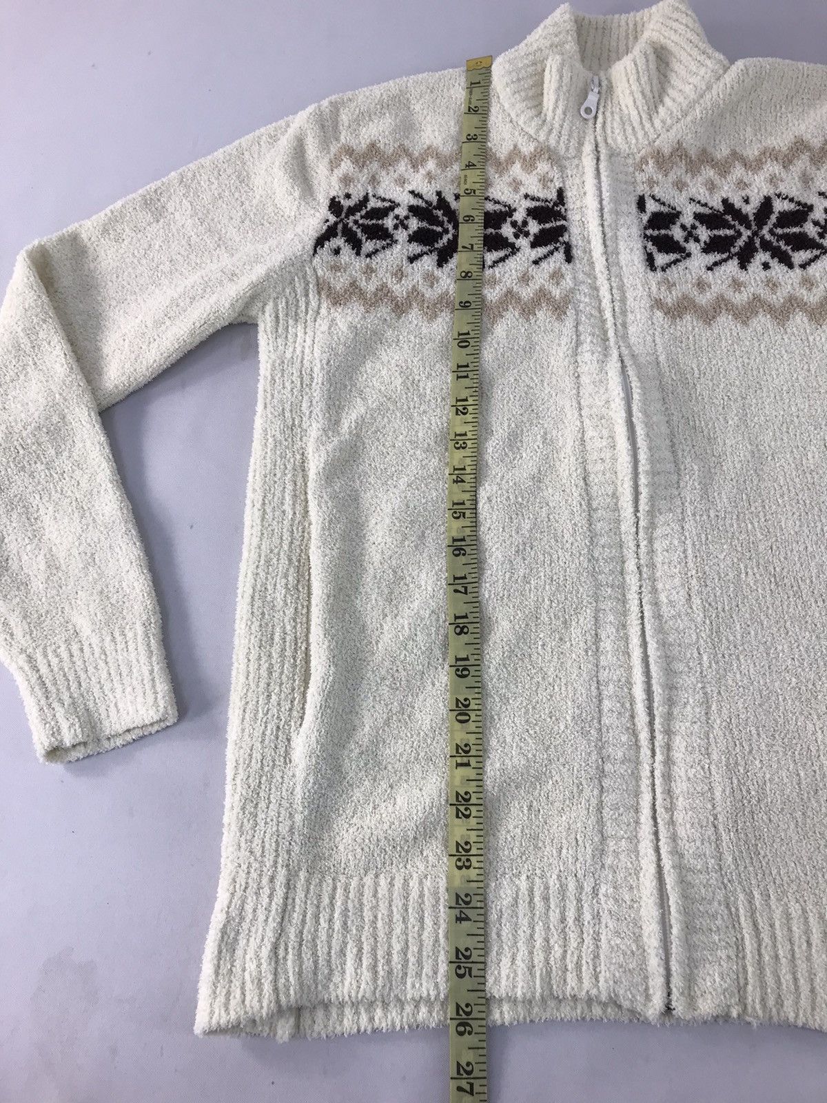 Japanese Brand × Kansai Yamamoto Kansai Yamamoto Fleece Sweater Abstract Native Knitwear Size M / US 6-8 / IT 42-44 - 13 Thumbnail
