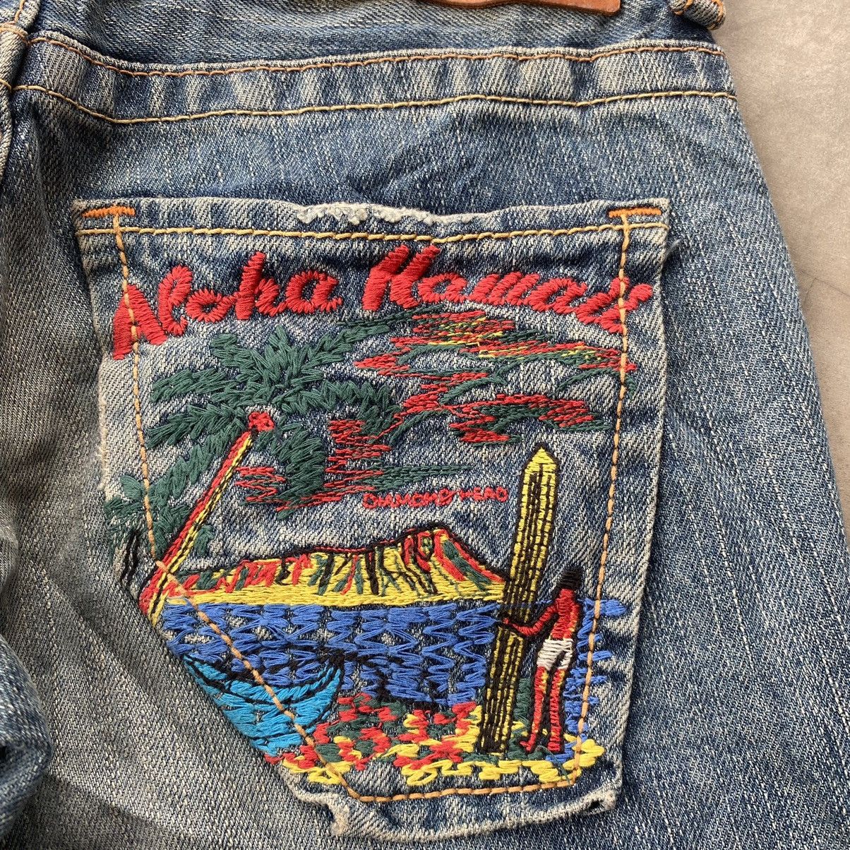 Edwin × Japanese Brand Edwin flare jeans multiple pocket embroidery distressed Size 26" / US 2 / IT 38 - 5 Thumbnail