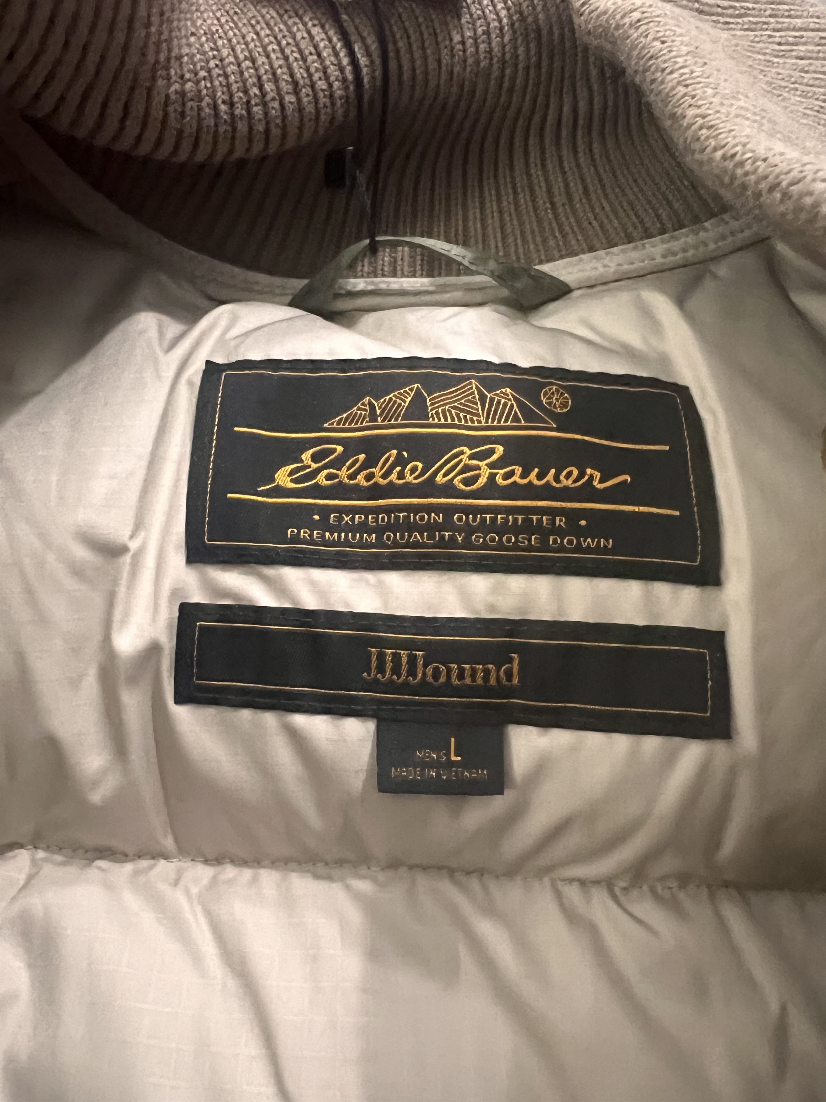 Eddie Bauer × JJJJound Eddie Bauer x JJJJound Down Jacket Olive Green Size US L / EU 52-54 / 3 - 4 Thumbnail