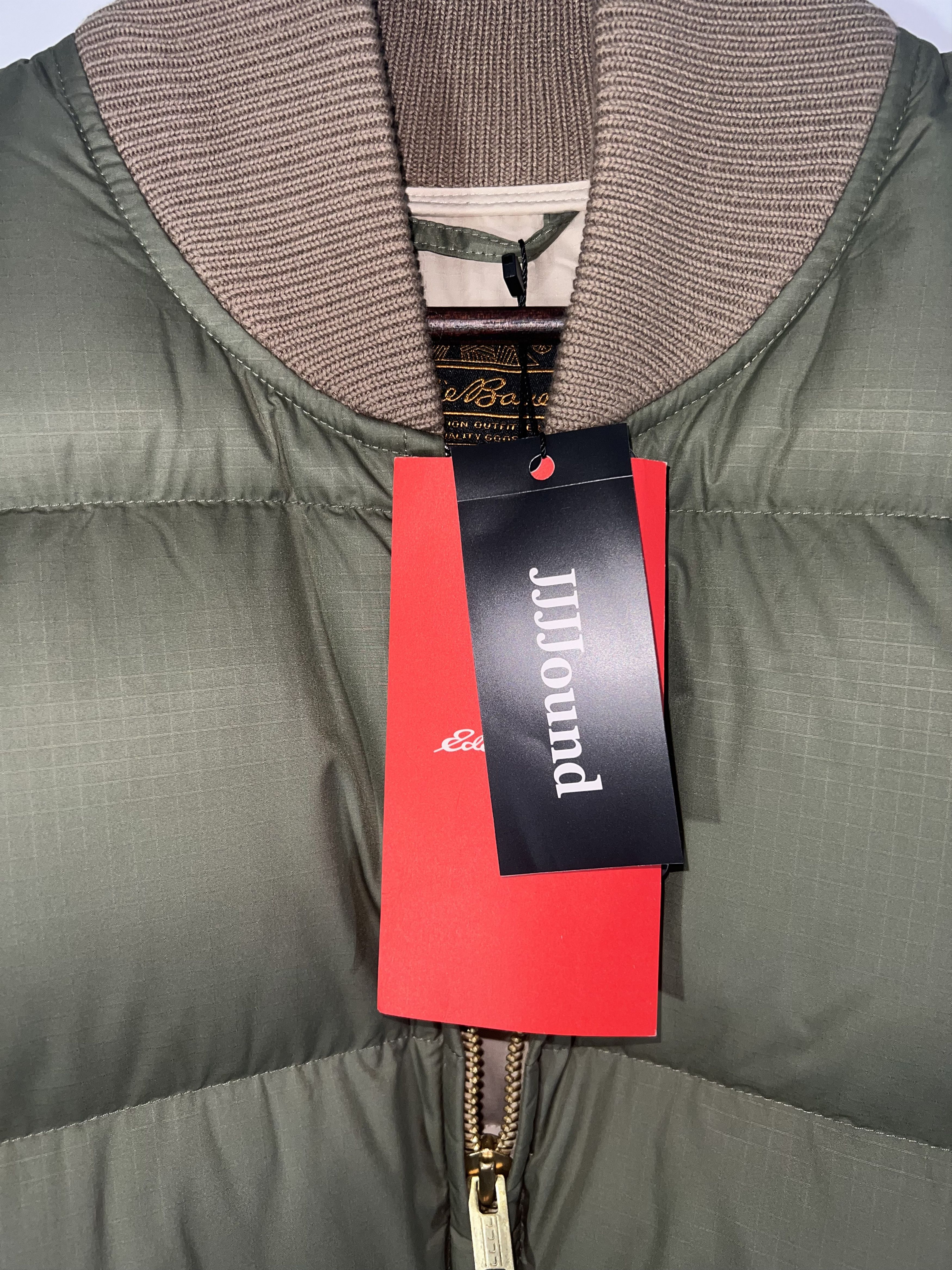Eddie Bauer × JJJJound Eddie Bauer x JJJJound Down Jacket Olive Green Size US L / EU 52-54 / 3 - 3 Thumbnail