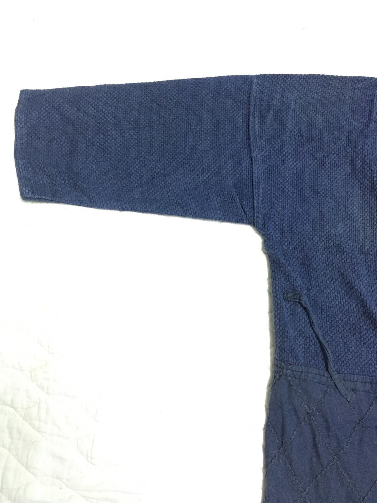 Indigo × Japanese Brand Japanese Aizome Boro Indigo Sakiori Narogi Inspired kapital Size US L / EU 52-54 / 3 - 3 Thumbnail