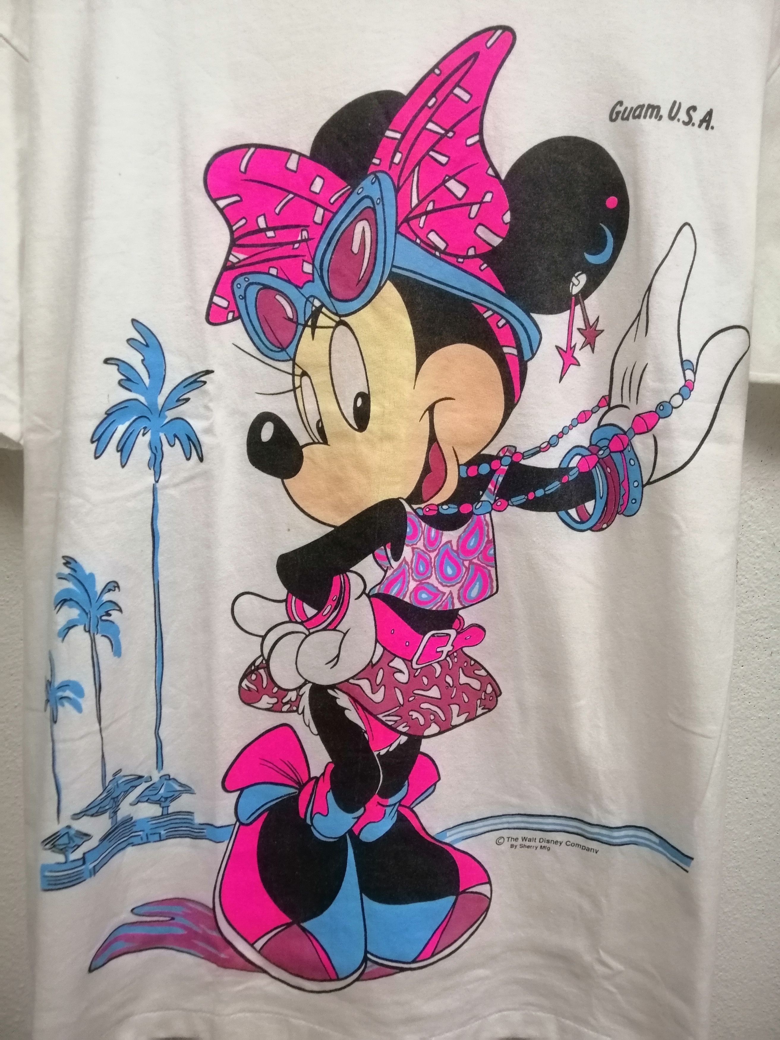 Cartoon Network × Disney × Vintage MINNIE IN GUAM BEACH Size US XXL / EU 58 / 5 - 5 Thumbnail