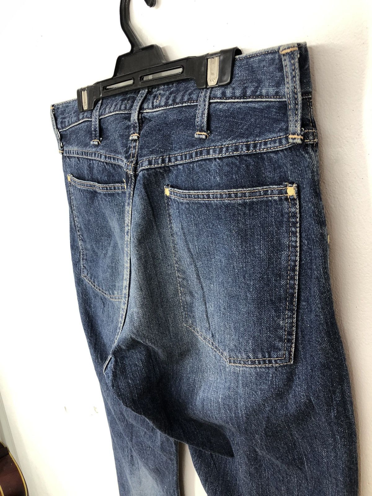 OMNIGOD Omnigod Selvedge Faded Blue Jeans Size US 32 / EU 48 - 12 Thumbnail