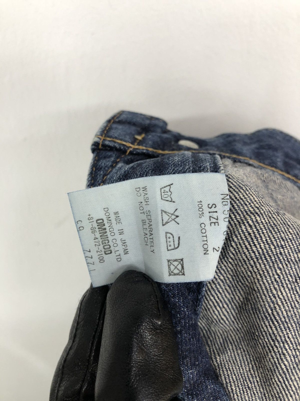 OMNIGOD Omnigod Selvedge Faded Blue Jeans Size US 32 / EU 48 - 18 Thumbnail
