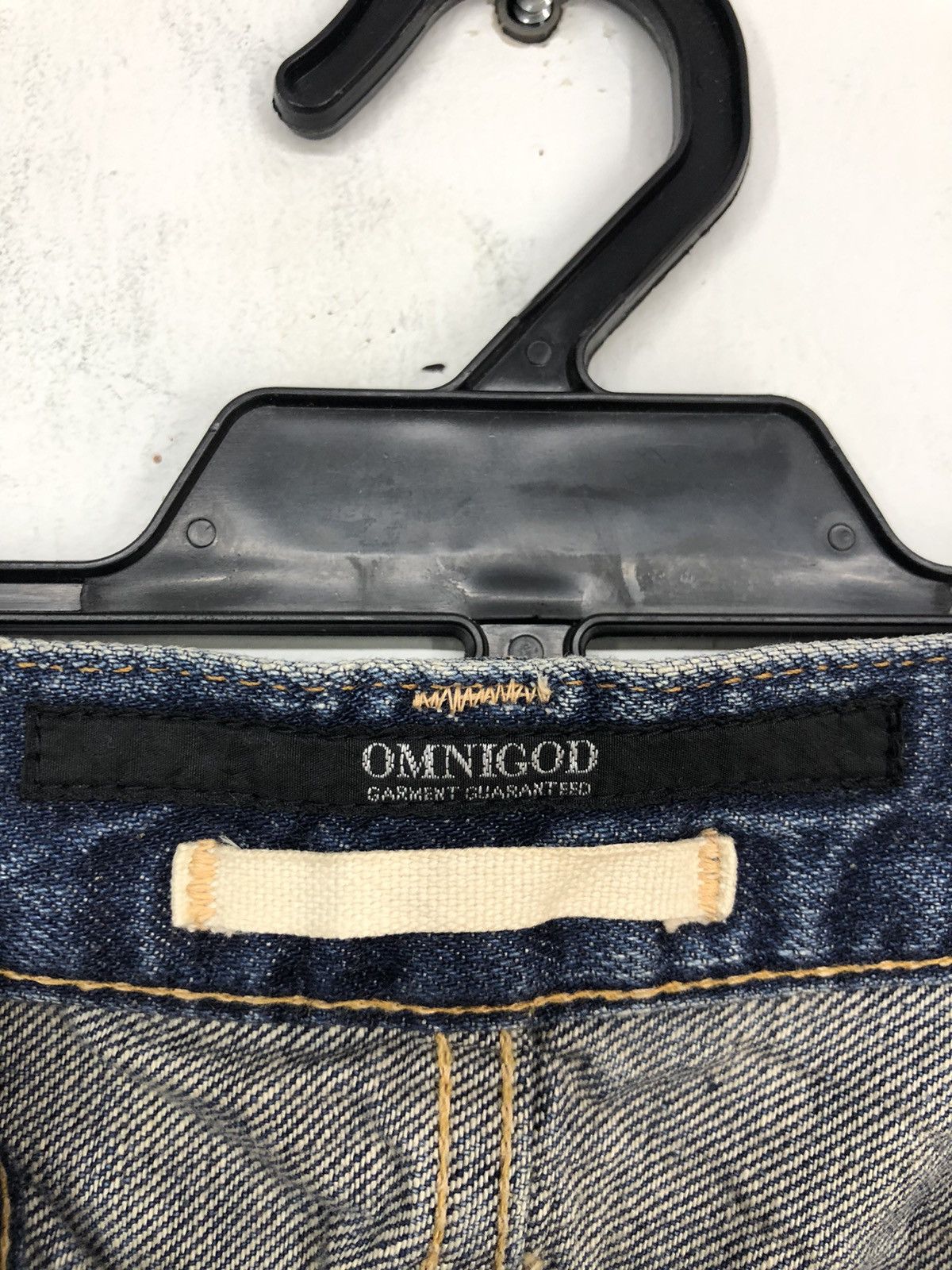 OMNIGOD Omnigod Selvedge Faded Blue Jeans Size US 32 / EU 48 - 16 Thumbnail