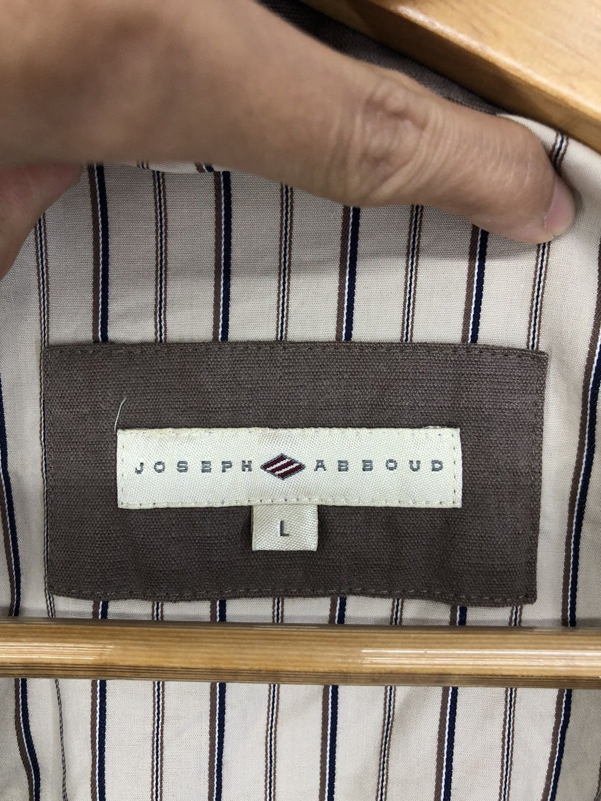Joseph Abboud Vintage Joseph Abboud Snow Fade From Marconi Jacket Size US L / EU 52-54 / 3 - 13 Thumbnail
